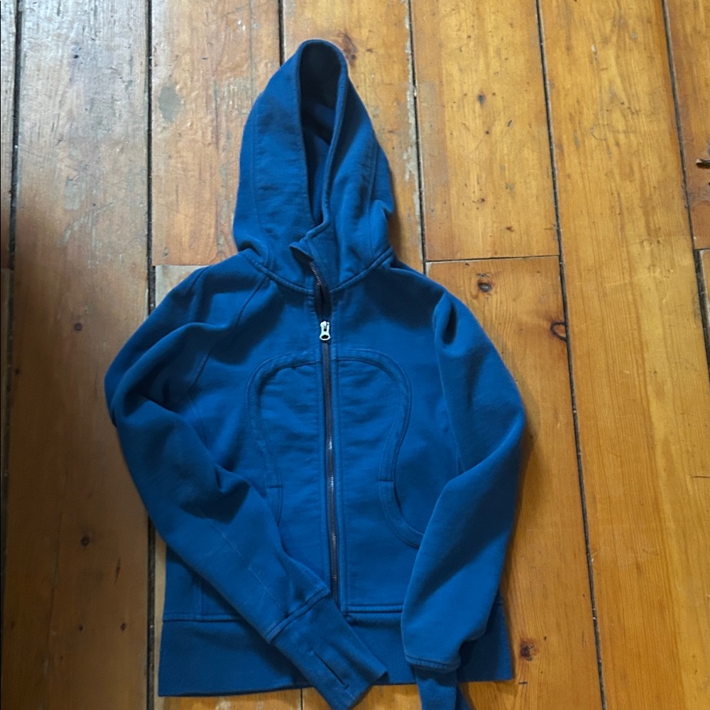 Lululemon Athletica Kids Blue Zip-Up Hoodie